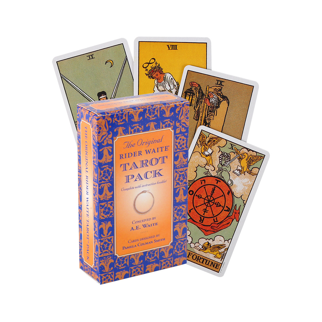Tarot Cards Deck With Guidebook - Kartu Tarot Rider Tarot Deck untuk