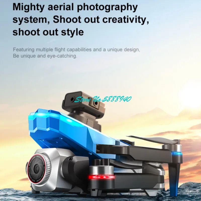 Fpv Brushless Rc Drone 4K - Drone dengan Kontrol Jarak Jauh FPV,
