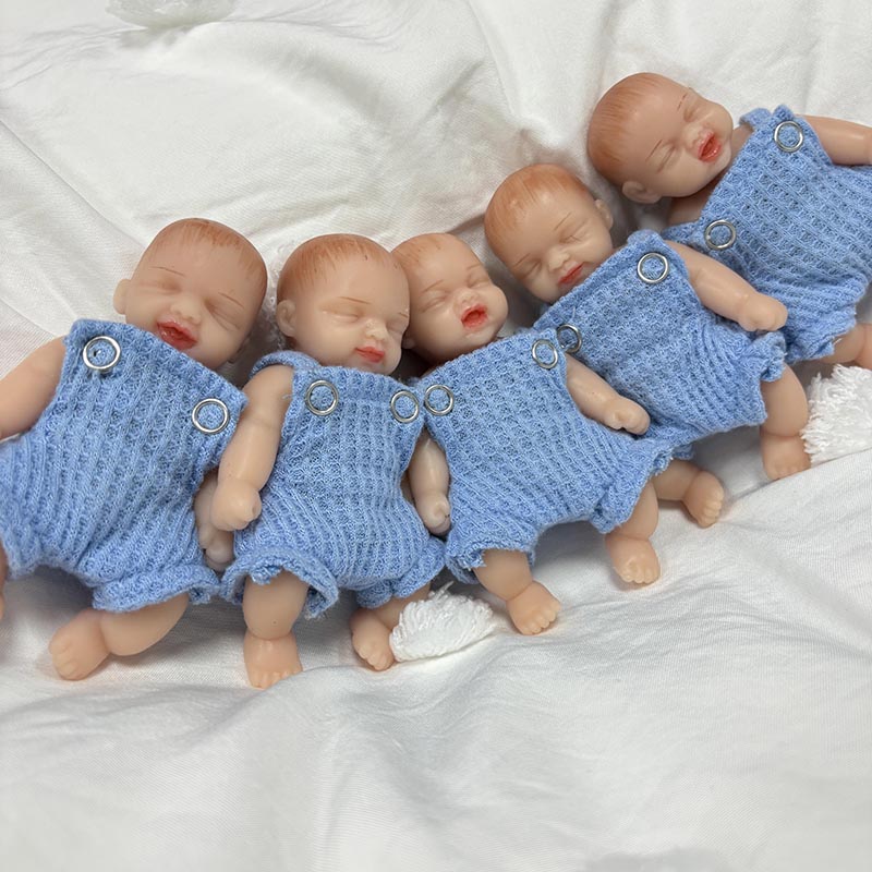 5pcs/set Boneka Reborn Bayi Ti - Reborn Baby Doll Silicone Realistic ulasan dan harga