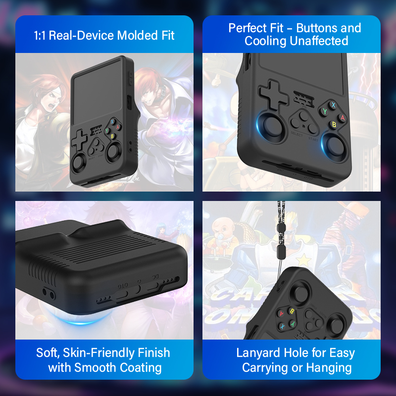Casing Pelindung R36s untuk R3 - Retro Handheld Game Console R36S ulasan dan harga