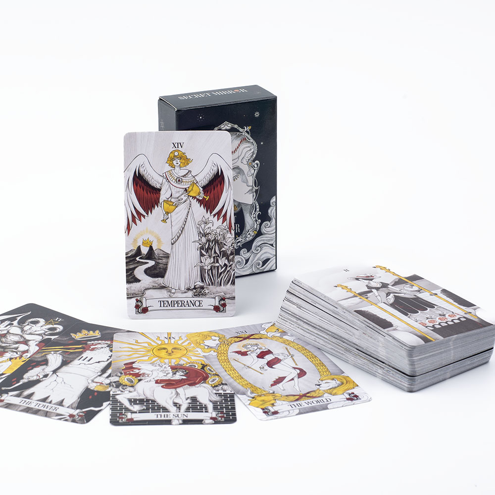 Kartu Tarot Cermin Rahasia 10. - Tarot Cards Deck With Guidebook ulasan dan harga