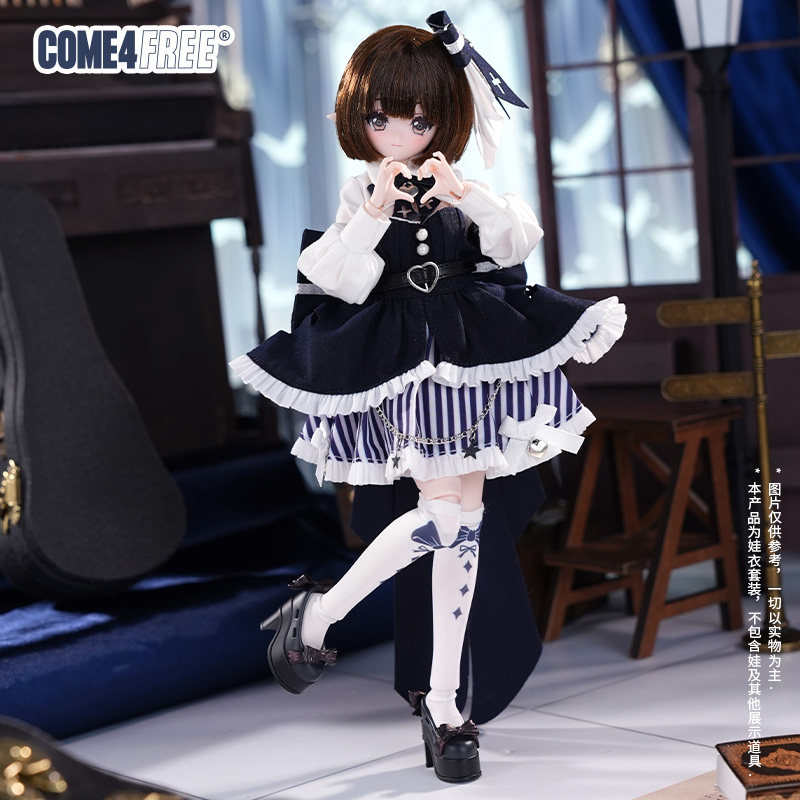 Pakaian Boneka BJD 1/6 Seri Ha - Bjd Doll 1 6 Full Set With Clothes ulasan dan harga