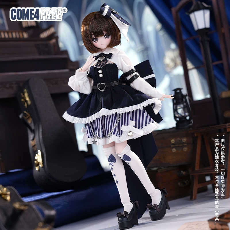 Pakaian Boneka BJD 1/6 Seri Ha - Bjd Doll 1 6 Full Set With Clothes ulasan dan harga