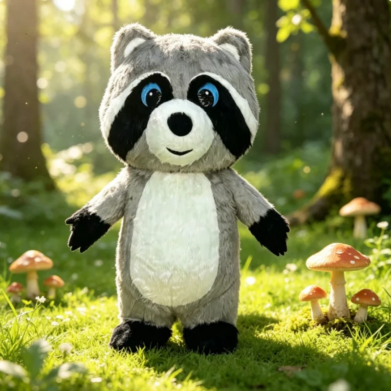 Kostum Maskot Rakun Berbahan B - Dolls ulasan dan harga